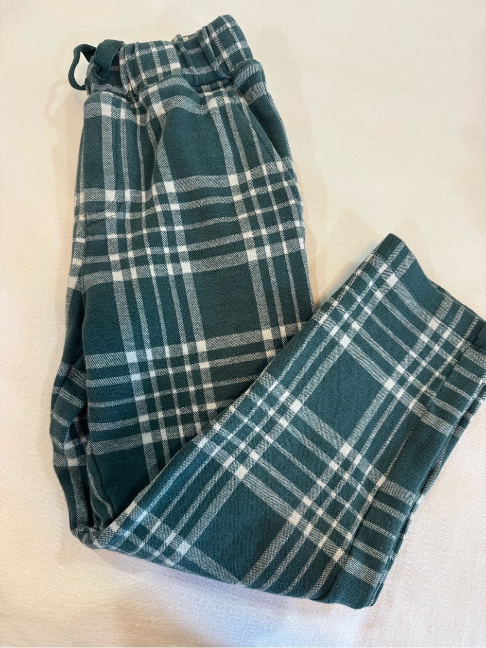 Boy’s Hannah Andersson Green Plaid Pants (Holiday, Comfortable)!